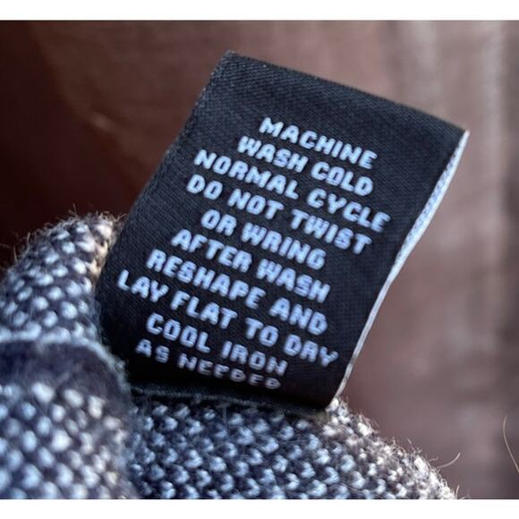 Premise Womens Medium Navy Blue Open Front Cardigan Sweater Pockets Blend - Picture 5 of 10